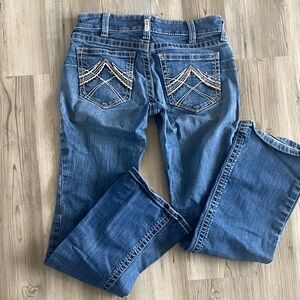 Ariat Women's Boot Cut Jeans in Classic Blue